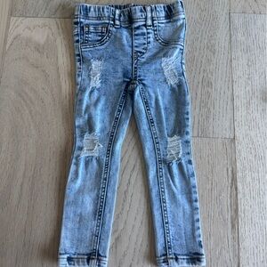Lenox James Distressed Midwash Jeans - 2T